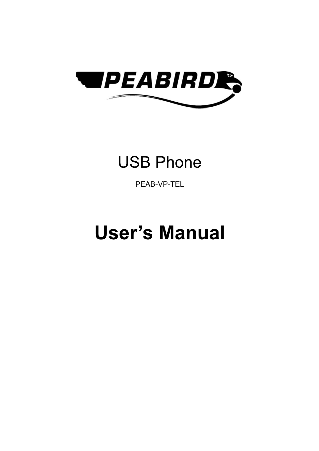 User's Manual