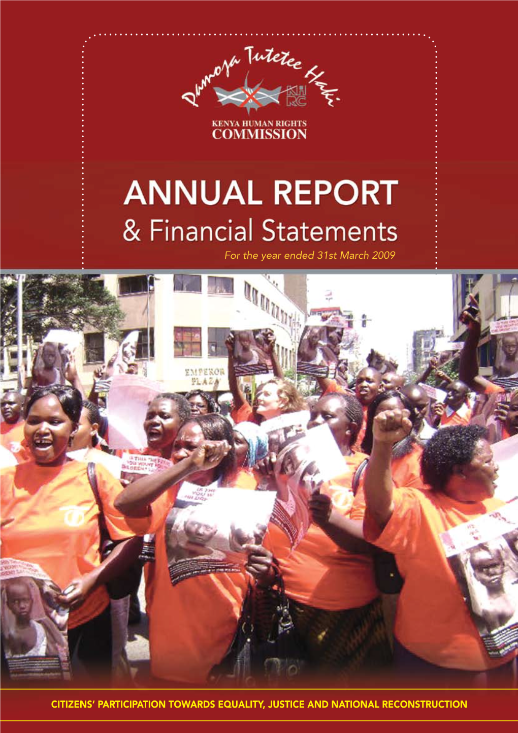 KHRC Annual Report 2008-2009