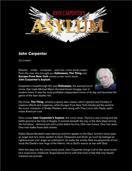 John Carpenter's Asylum