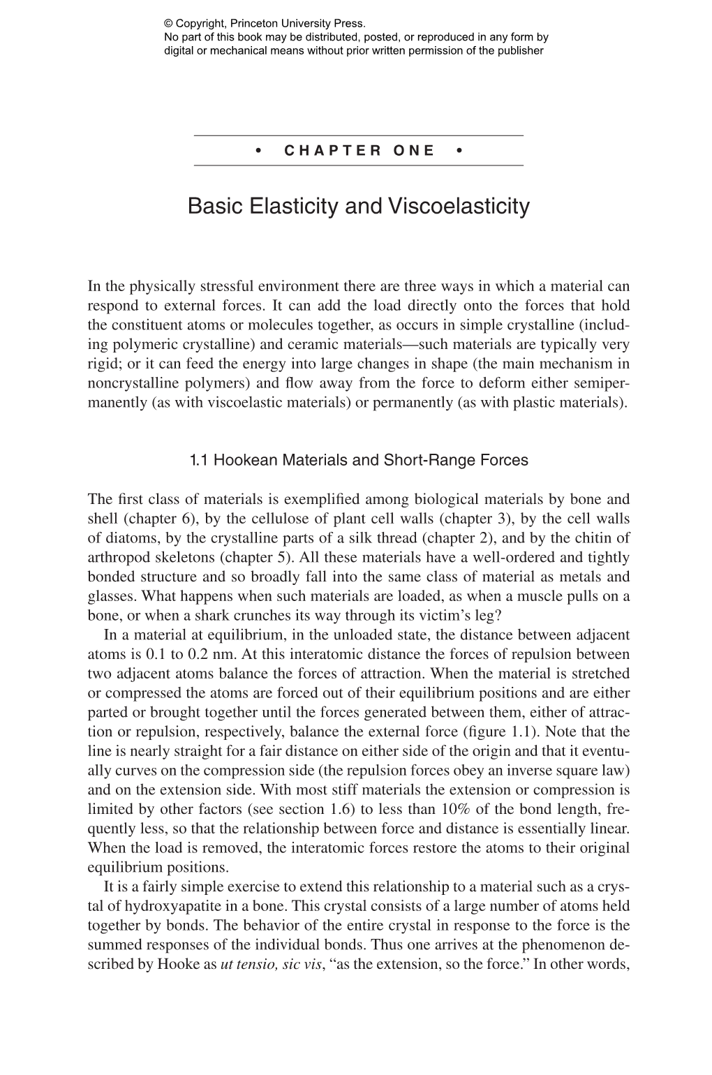 Basic Elasticity and Viscoelasticity