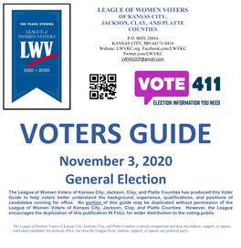 November 3, 2020 General Election