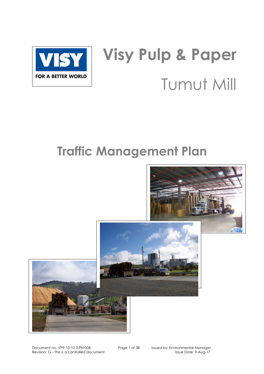 Visy Pulp & Paper Tumut Mill