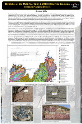 Bonavista Peninsula Bedrock Mapping Project