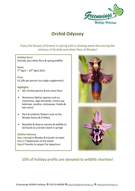 Orchid Odyssey