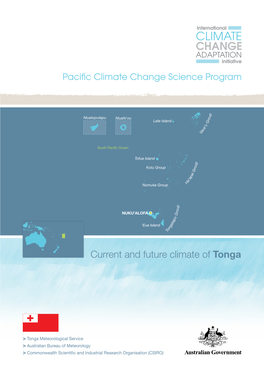Current and Future Climate of Tonga
