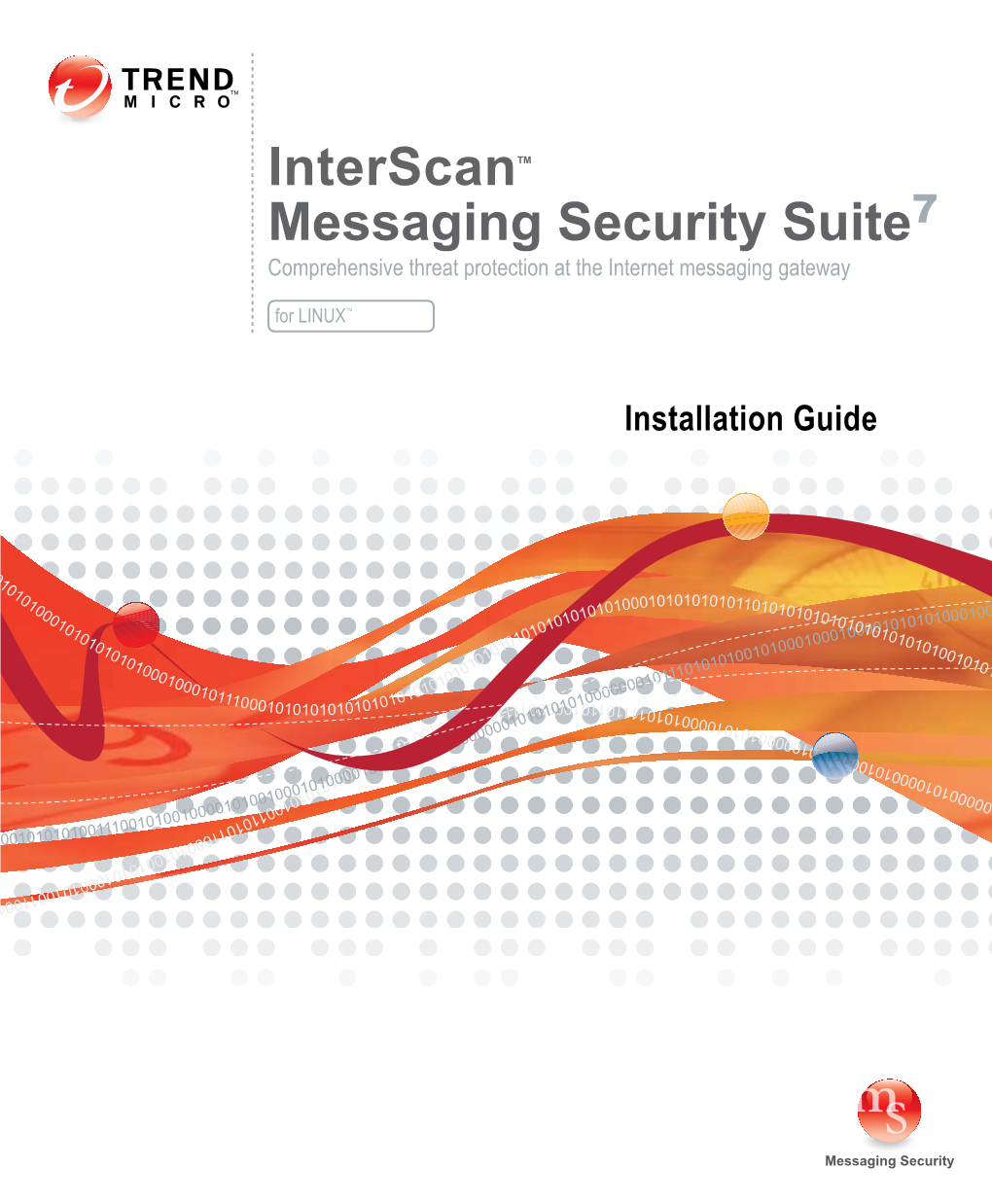 Interscan Messaging Security Suite Installation Guide