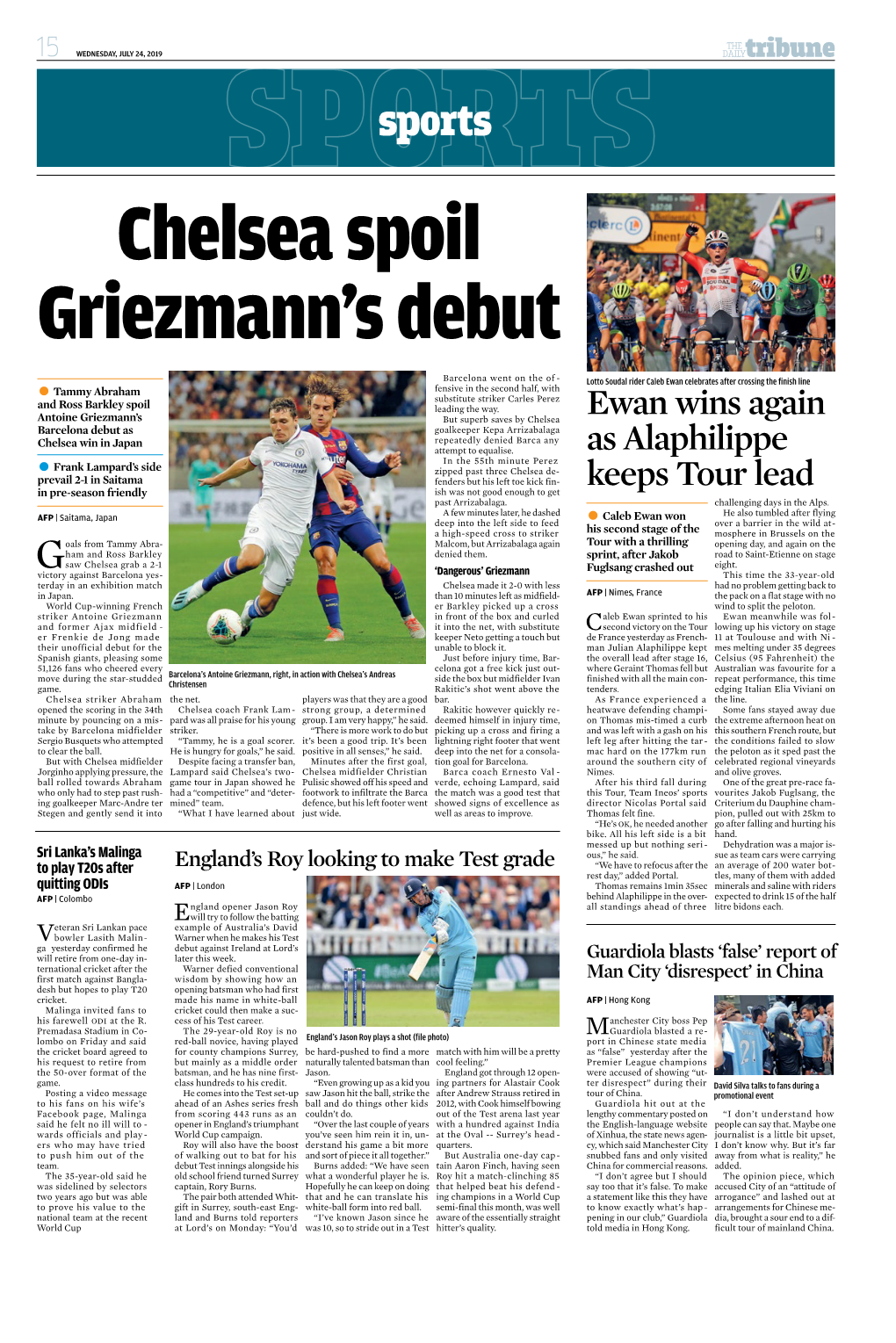 Sports Chelsea Spoil Griezmann’S Debut