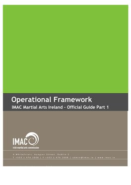 IMAC Operational Framework