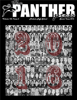 Volume 103, Issue 5 Modesto High School Senior Issue 2016