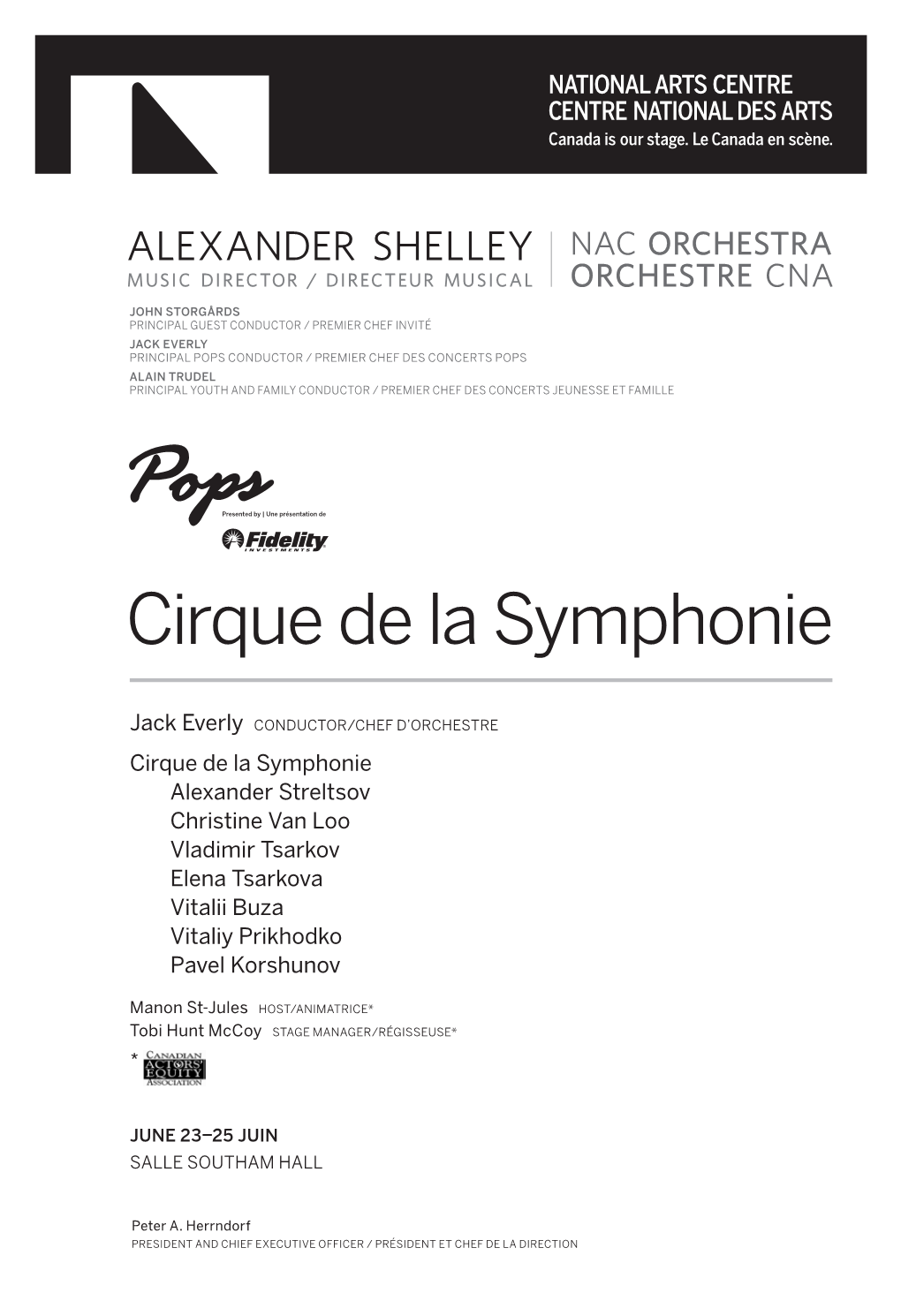 Cirque De La Symphonie