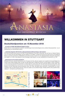 Das Wird Ihre Kunden Überzeugen ANASTASIA – DAS BROADWAY MUSICAL in Stuttgart