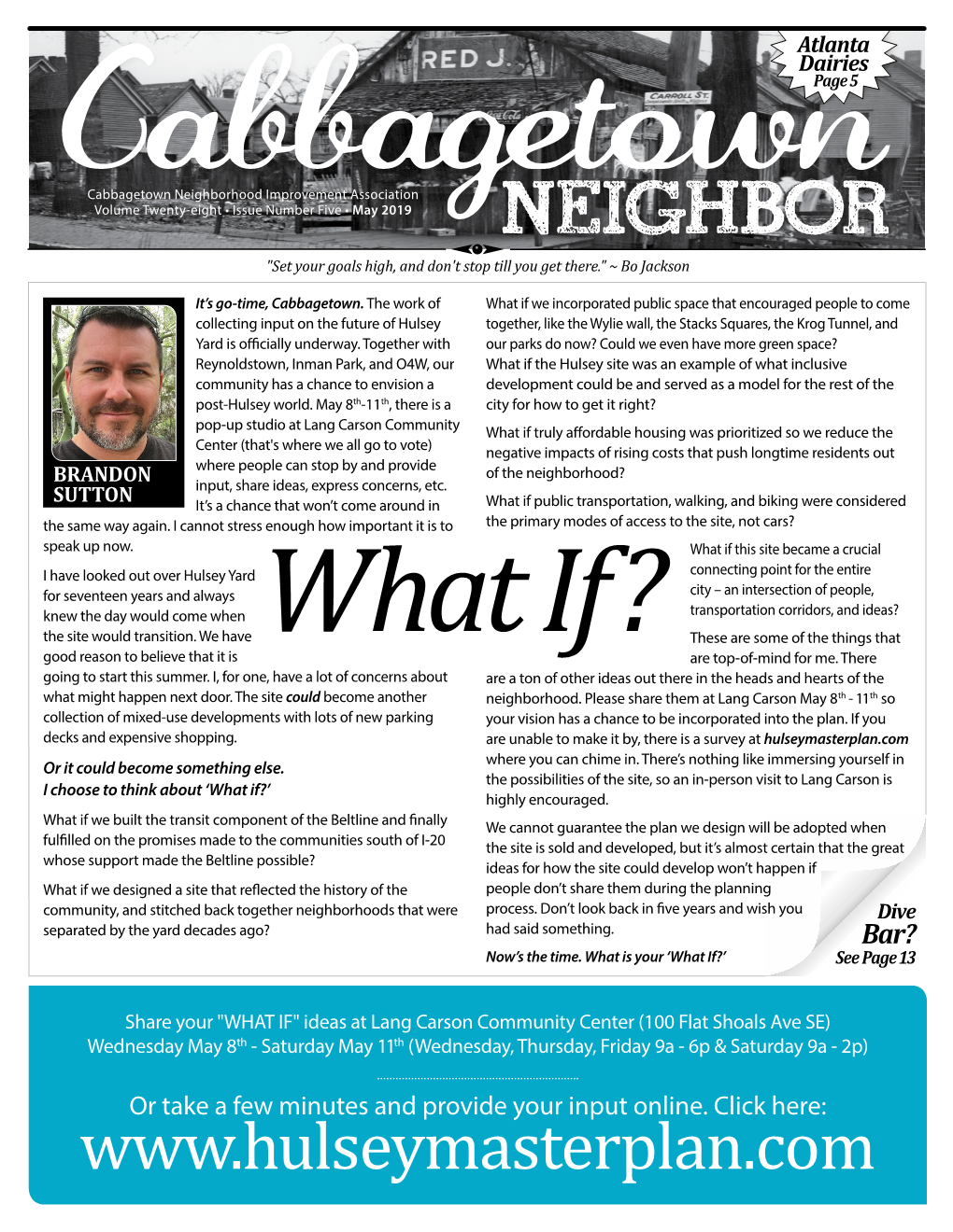 May 2019 Neighbor