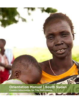 South Sudan Orientation Manual