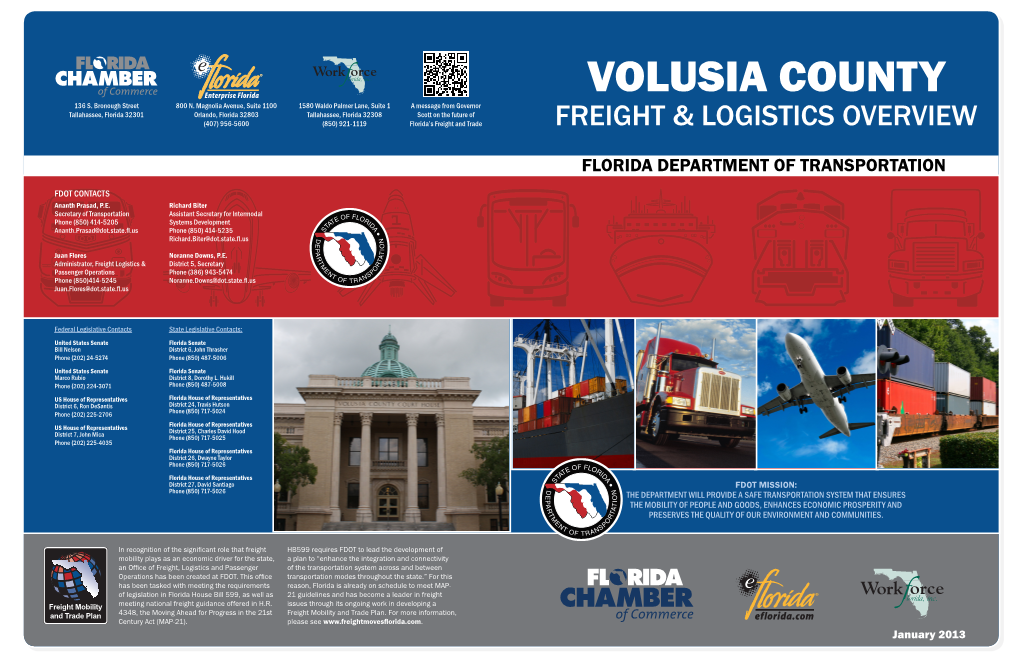 Volusia Freight and Logistics Overview