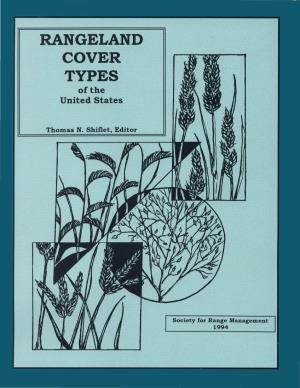 RANGELAND COVER TYPES of the United States