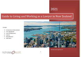 Guide to Living and Working As a Lawyer in Australia