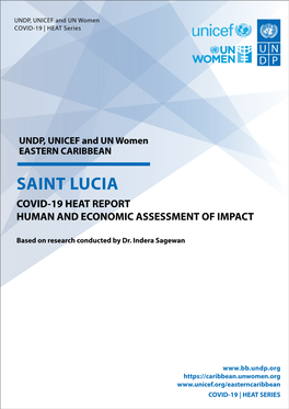 Saint Lucia Covid-19 Heat Report Human and Economic Assessment of Impact