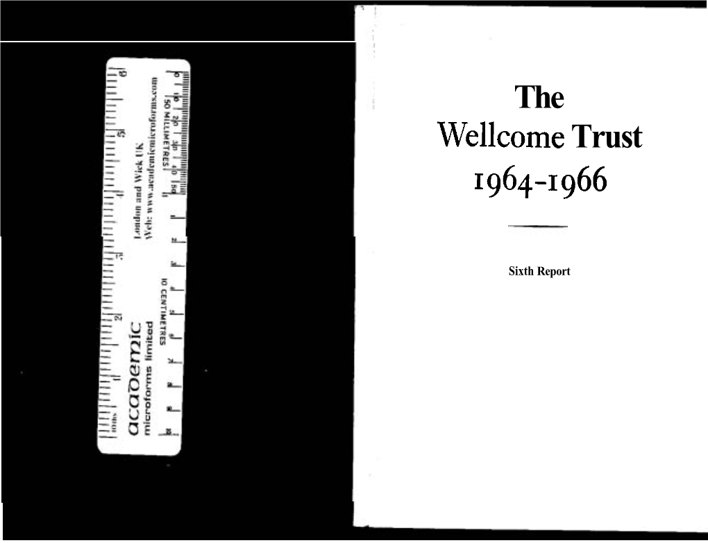The Wellcome Trust 1964-1966