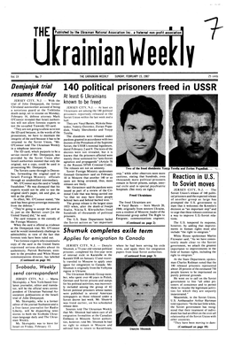 The Ukrainian Weekly 1987, No.7