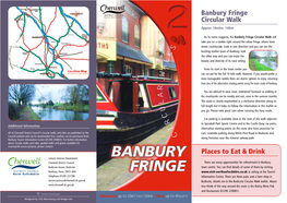 Banbury Fringe Circular Walk Will Ay