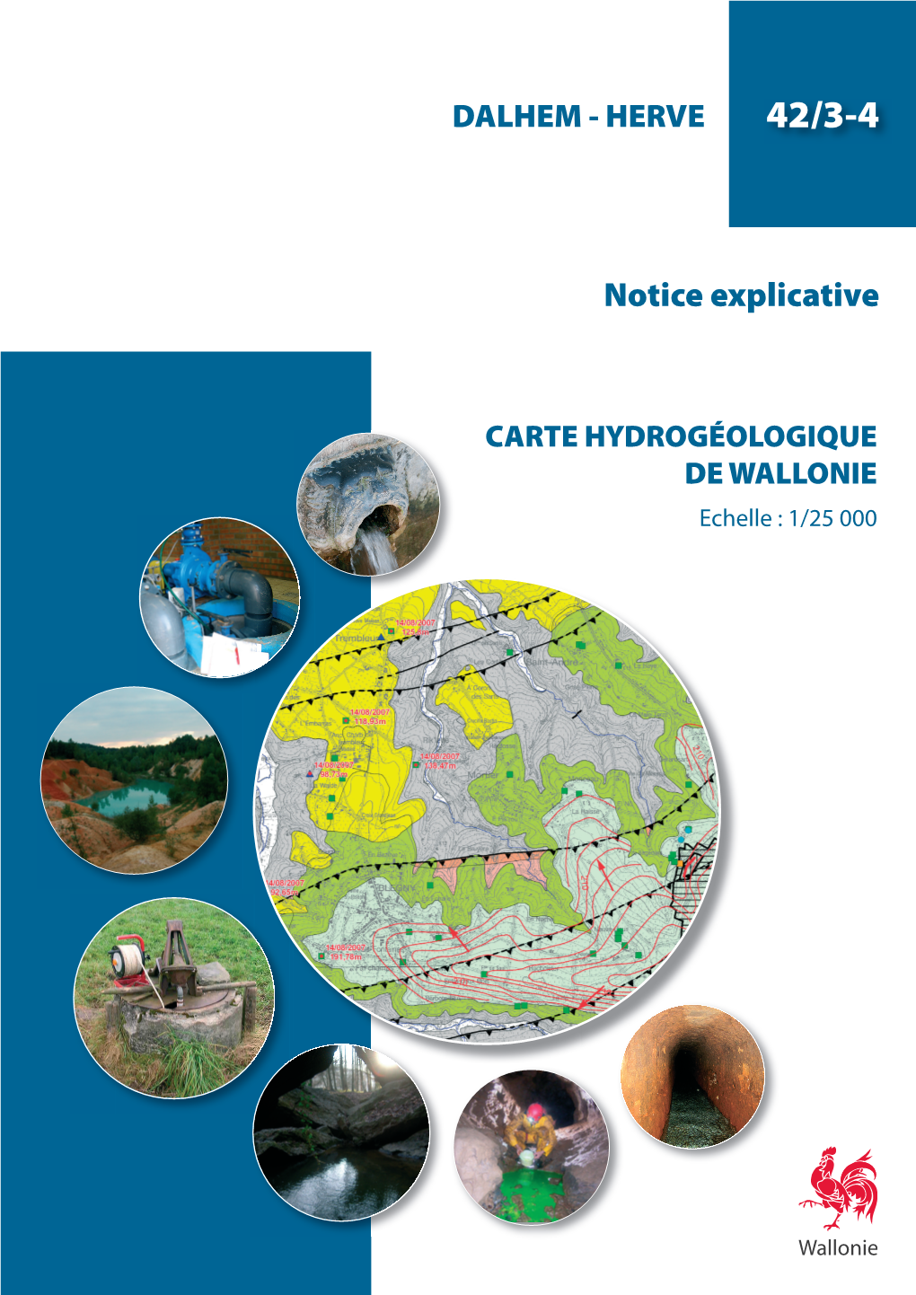 Carte Hydrogéologique De Dalhem - Herve DALHEM - HERVE