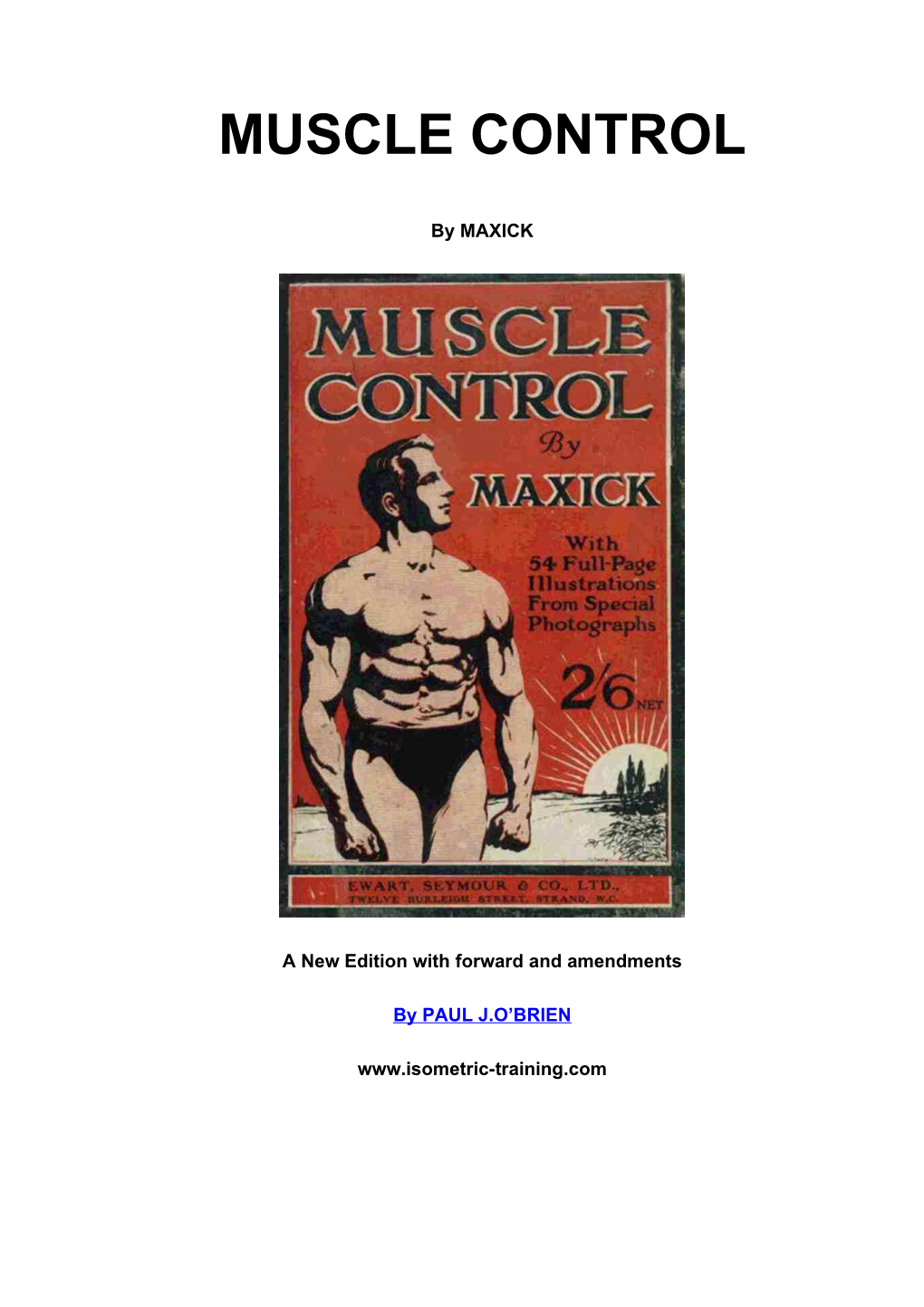 Muscle Control