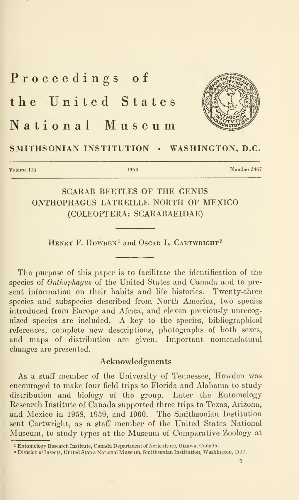 Proceedings of the United States National Museum