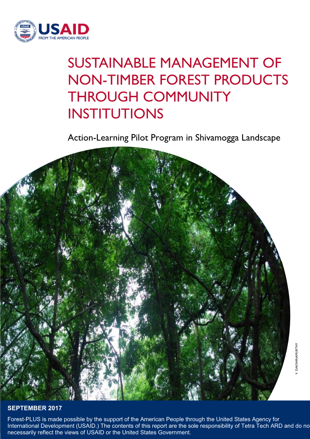 Sustainable Management of Non-Timber Forest Products Through Community Institutions