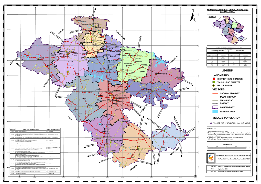 MAP:Ahmadnagar(Maharashtra)