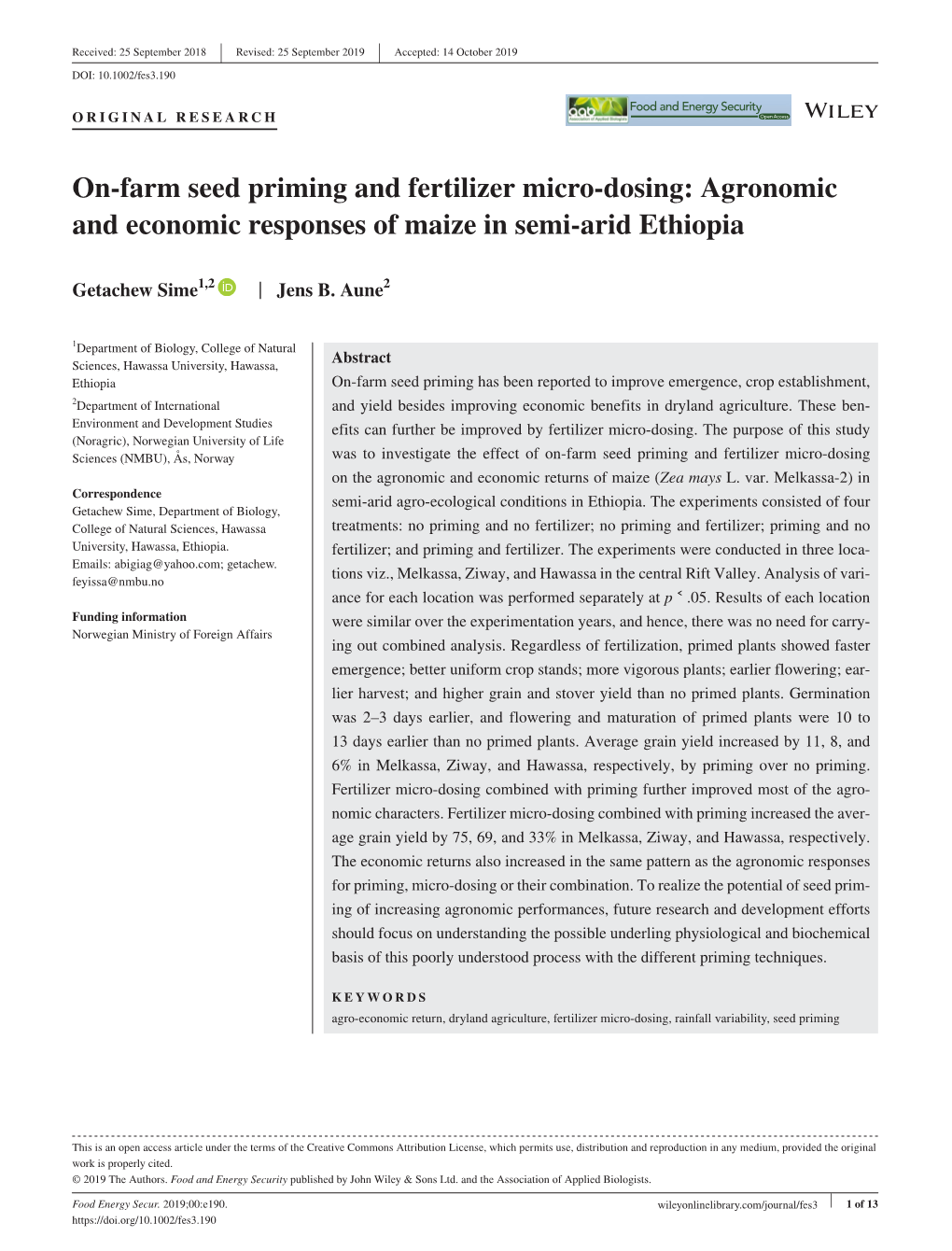 Farm Seed Priming and Fertilizer Micro&#X2010