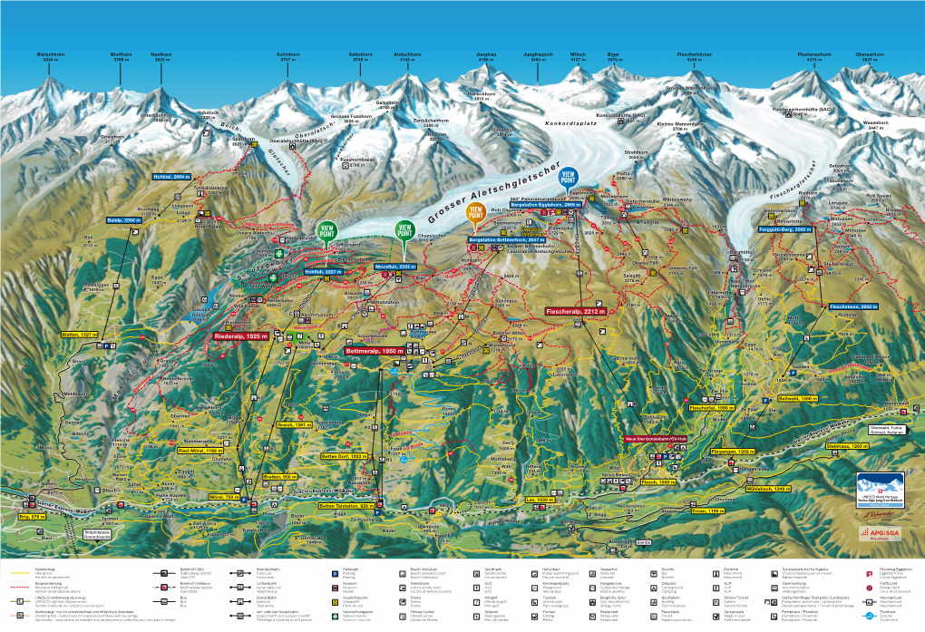 Sommerkarte Vom Aletsch-Gebiet (PDF)