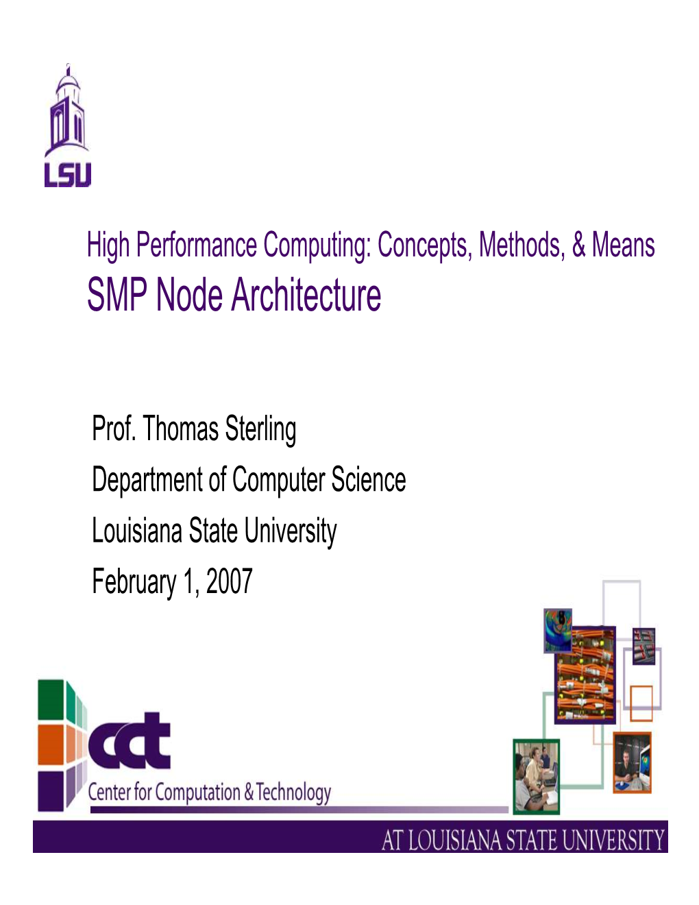 SMP Node Architecture
