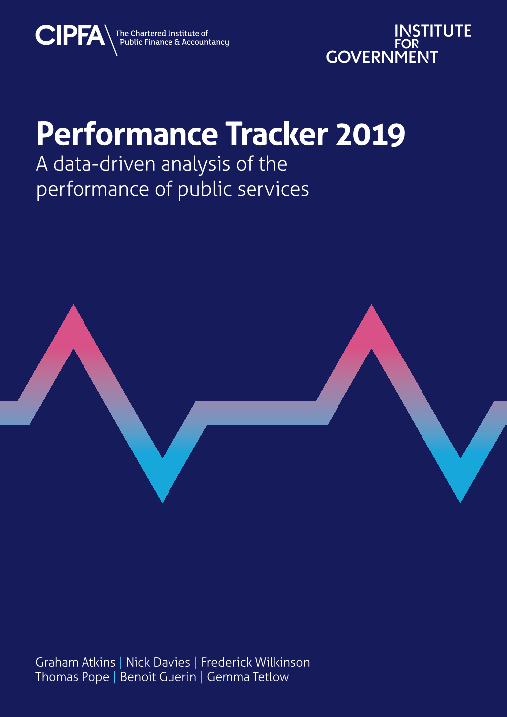 Performance Tracker 2019 a Data-Driven Analysis of the Performance of Public Services