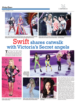 Swiftshares Catwalk with Victoria's Secret Angels