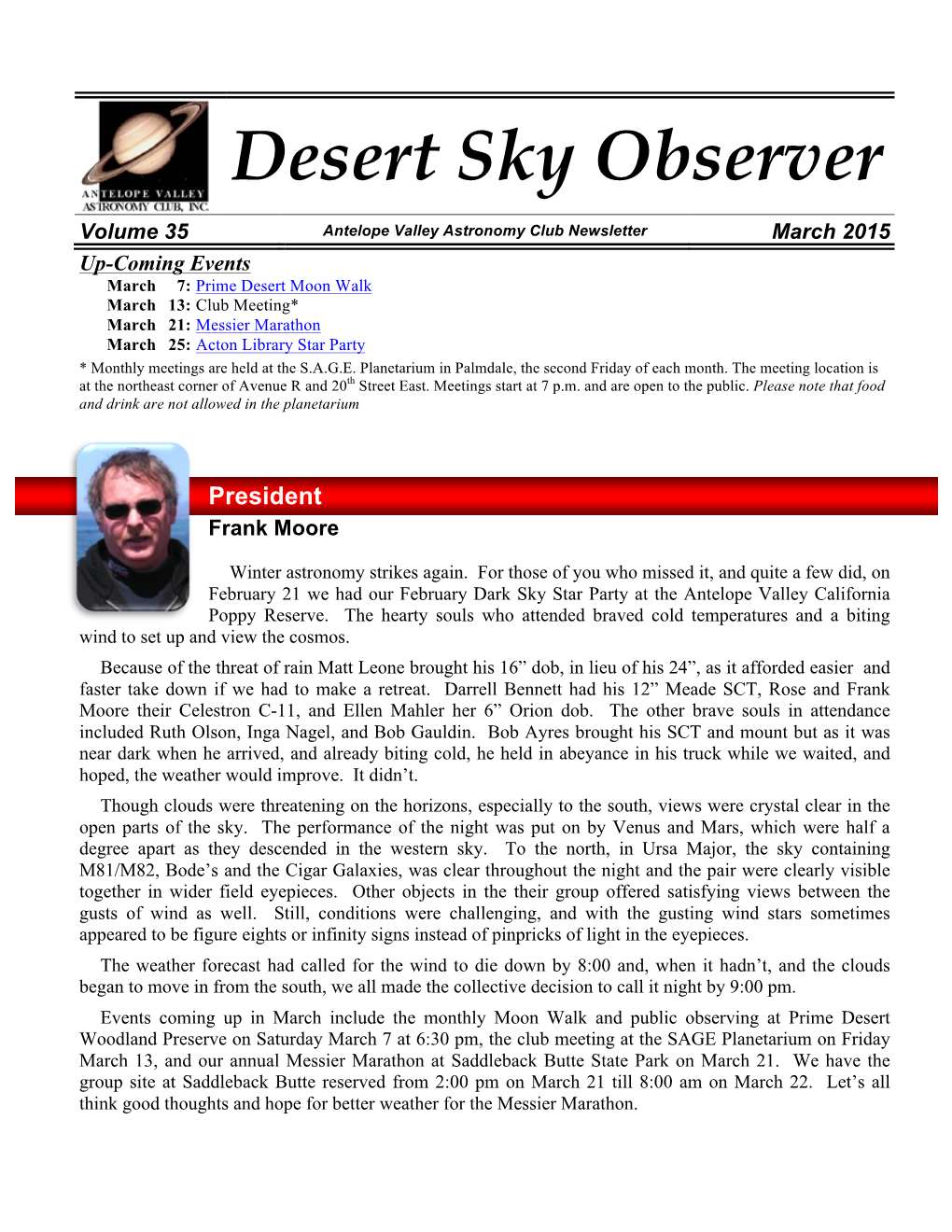 Desert Sky Observer