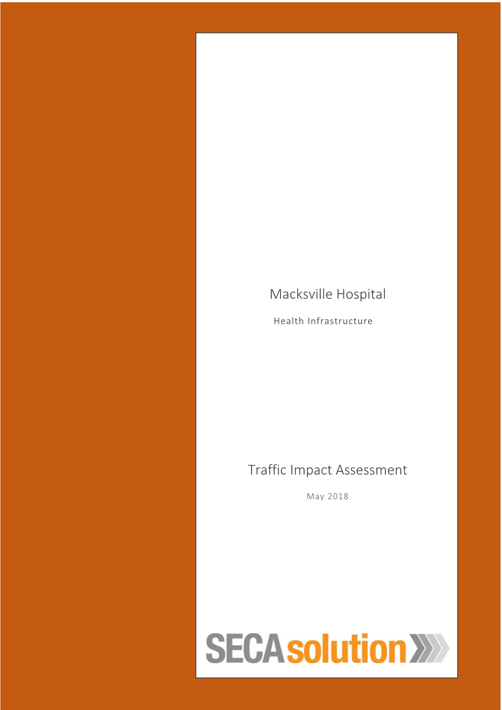 Macksville Hospital Traffic Impact Assessment
