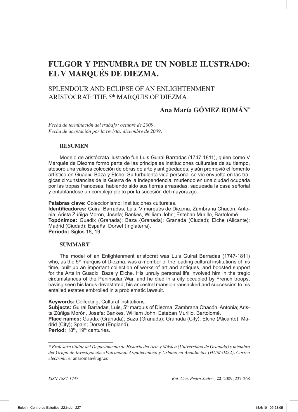 2009 El V Marqués De Diezma.Pdf