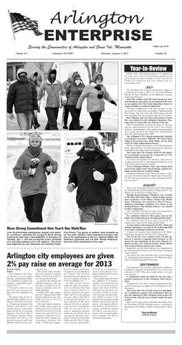 Arlington City Employees Are Given 2% Pay