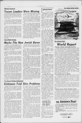 July 7, 1961- Page Four the ARIZONA POST