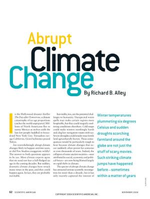 Abrupt Climate Changeby Richard B