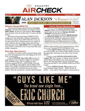 Issue 19 Music Edition January 3, 2007