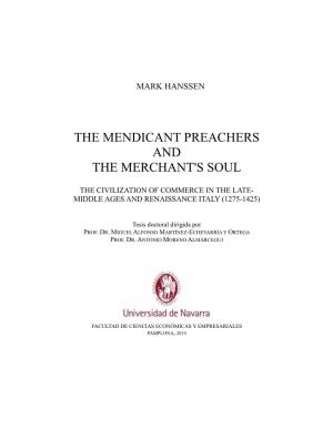The Mendicant Preachers and the Merchant's Soul
