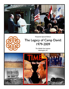The Legacy of Camp David: 1979-2009