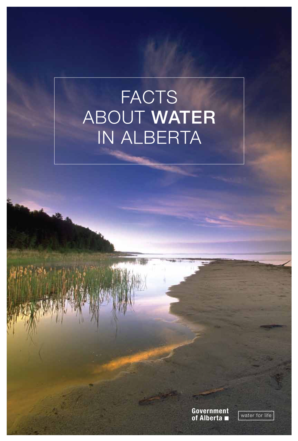 Facts About Water in Alberta