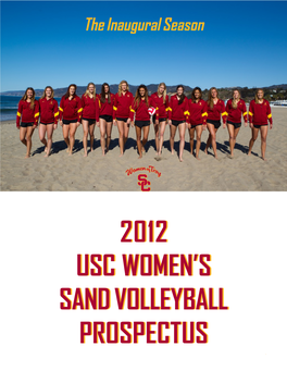 2012 Usc Women's Sand Volleyball Schedule