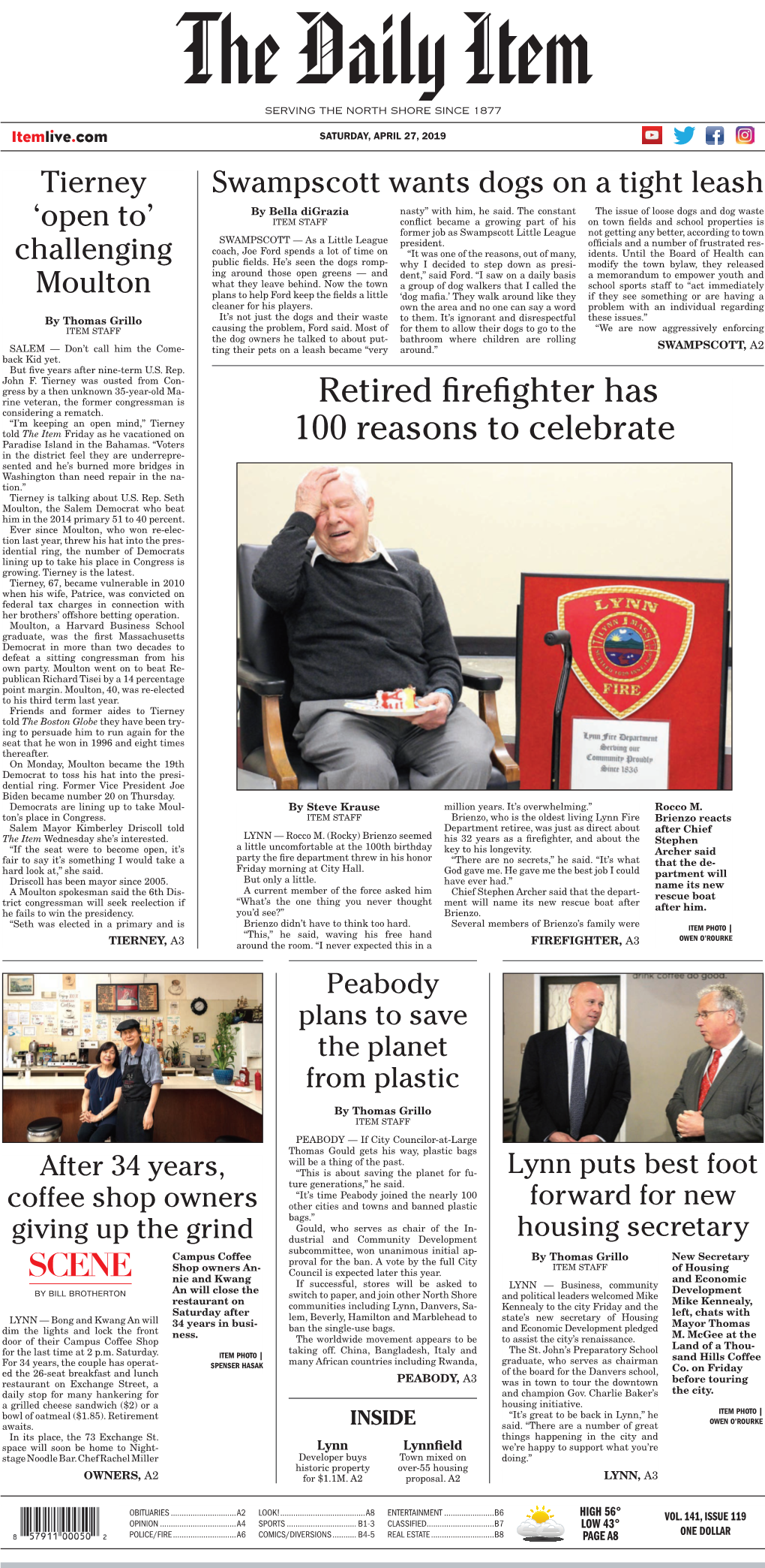 Retired Firefighter Has 100 Reasons to Celebrate