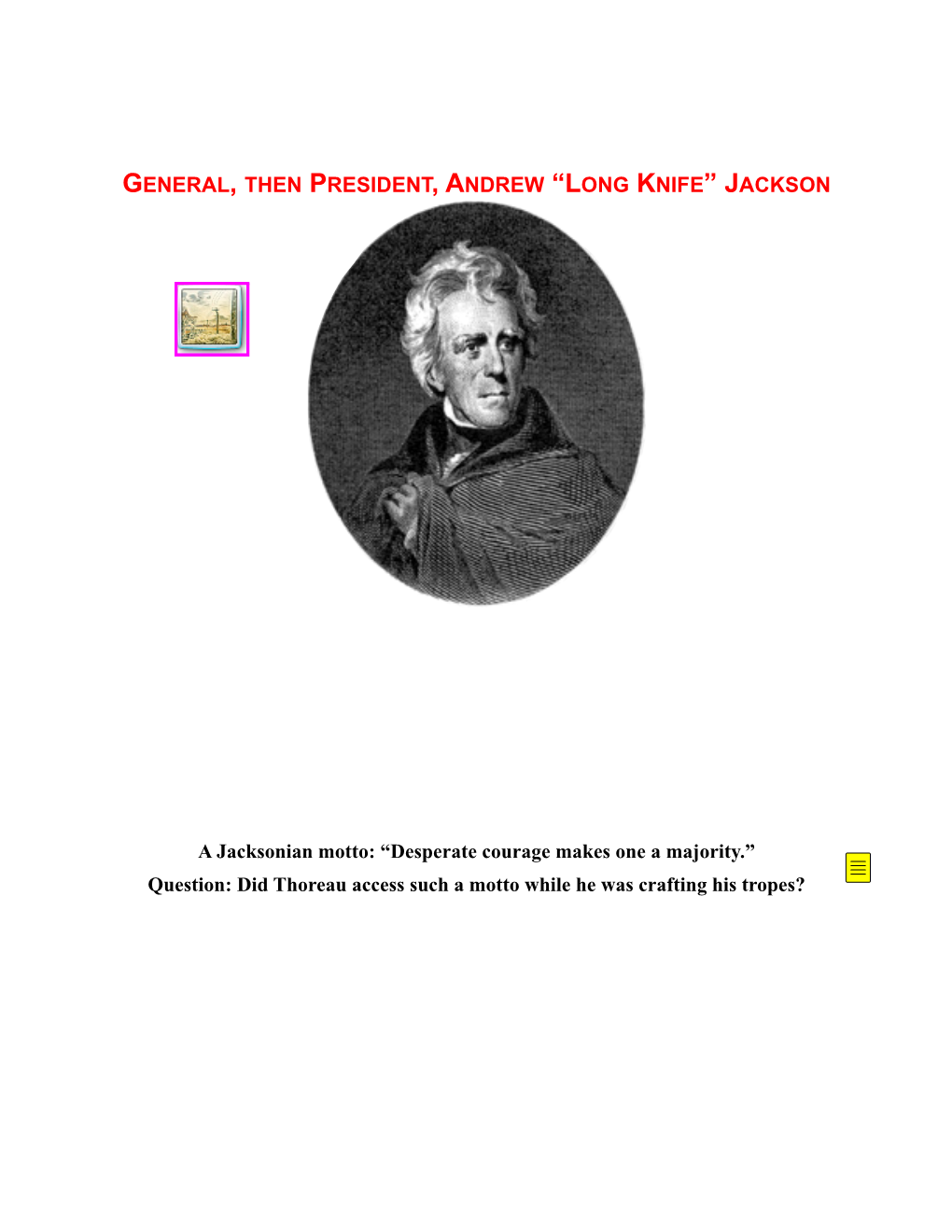 Andrew Jackson