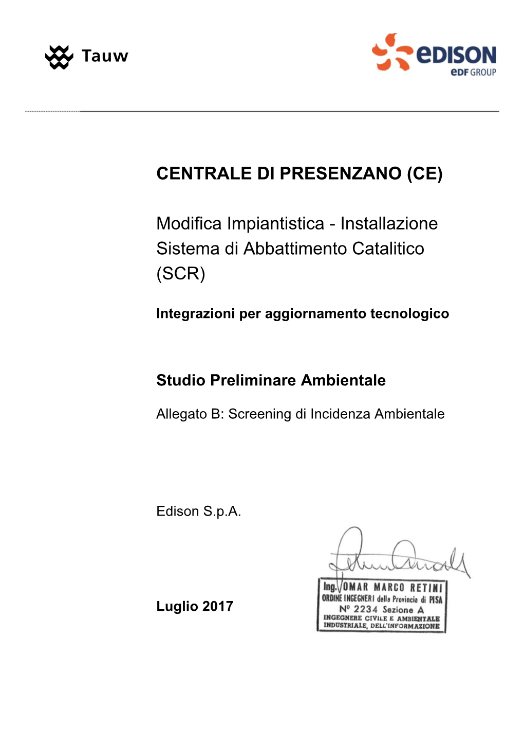 SPA CTE Presenzano (CE)