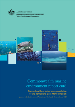 Commonwealth Marine Environment Report Card