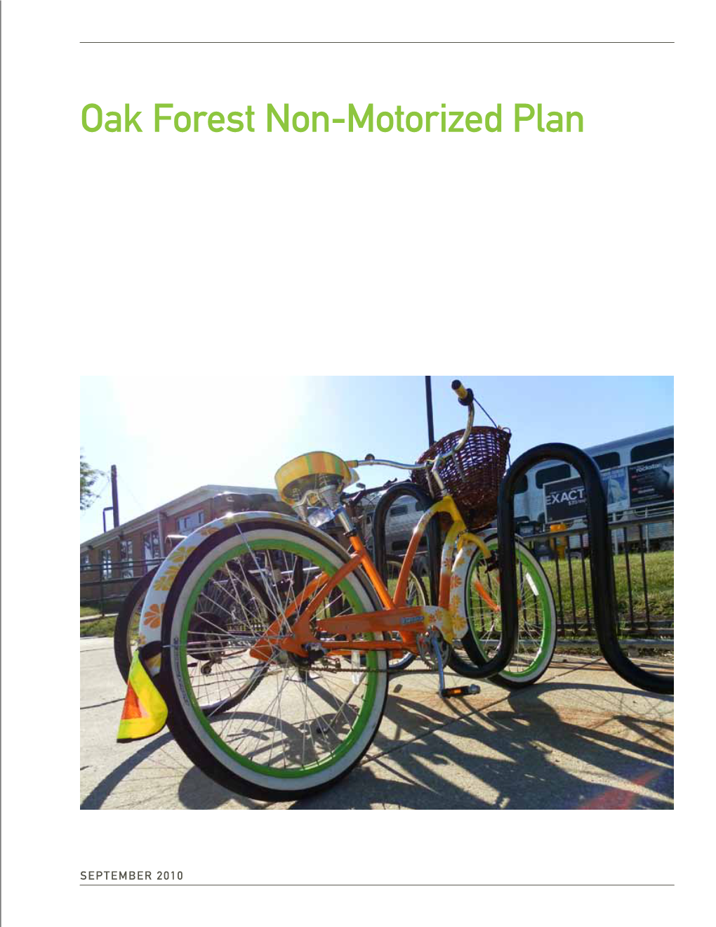 Oak Forest Non-Motorized Plan